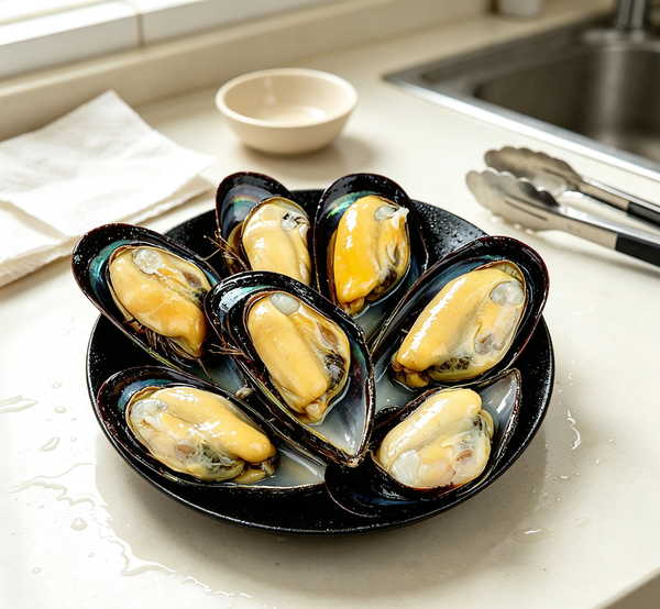 Steamed Mussels